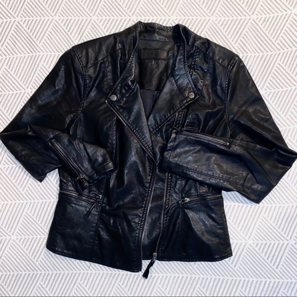 Vegan Leather Jacket